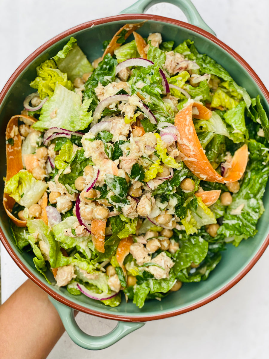 Crunchy Cos Tuna Salad