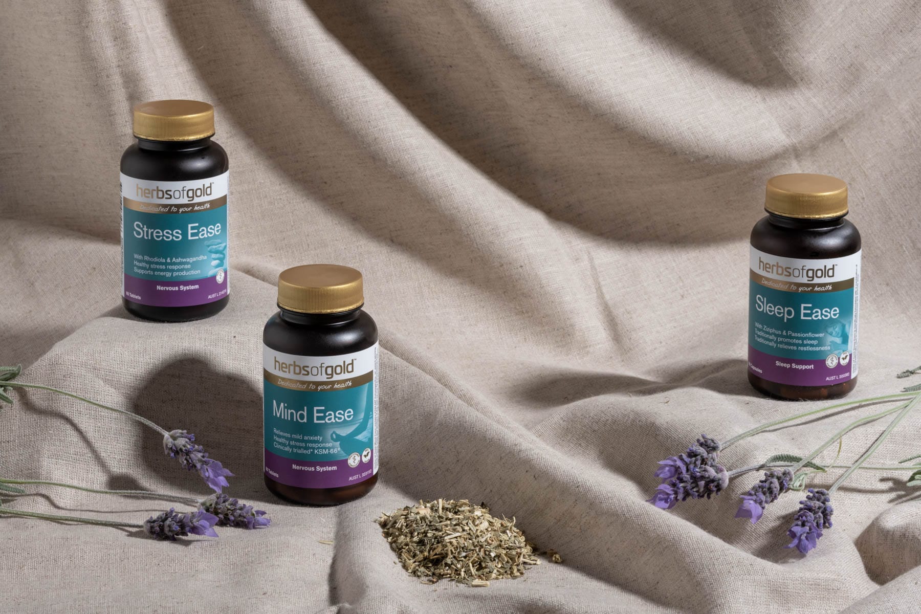 Sleep, Stress & Mild Anxiety Supplements