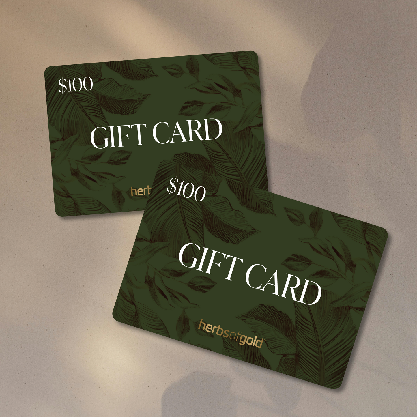 Herbs of Gold Digital Gift Card
