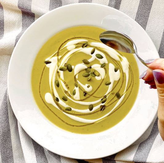 Silky Cauliflower & White Bean Soup