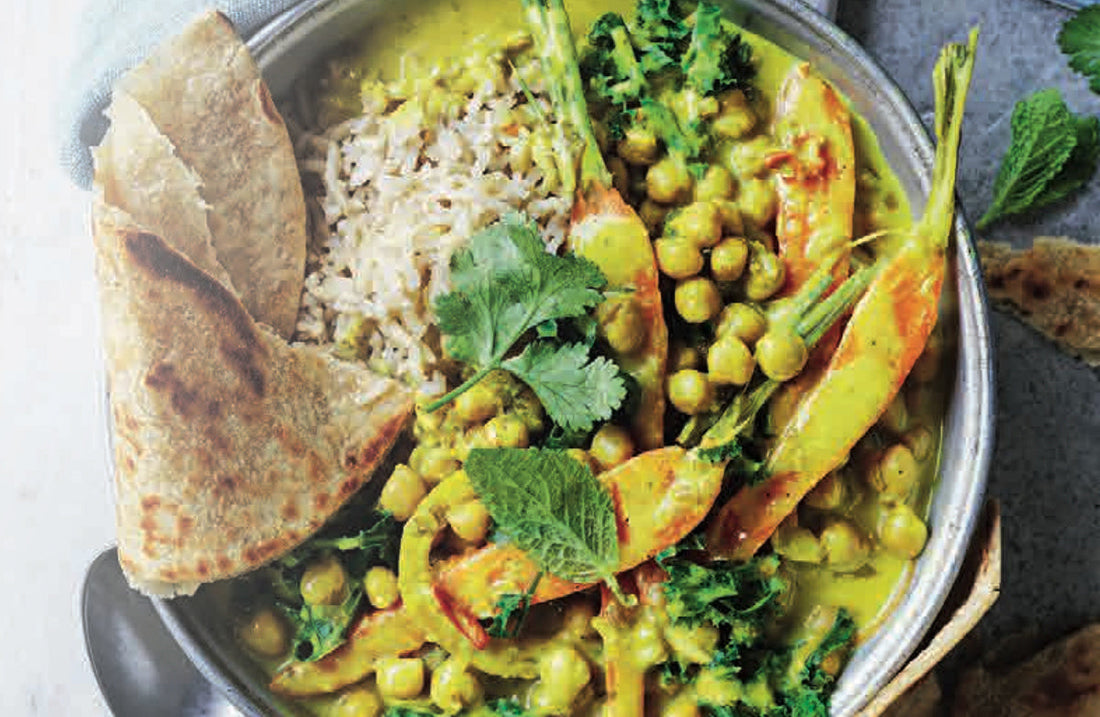 Chickpea, Carrot & Lemon Curry