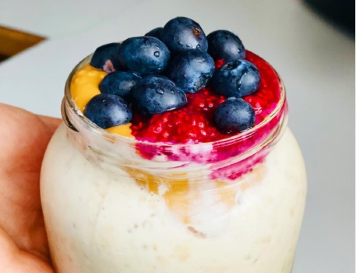 Creamy Berry Bircher