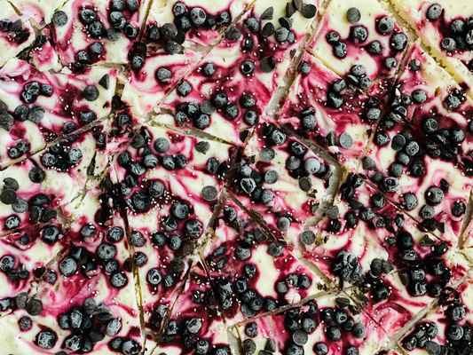 Blueberry & Dark Choc Yoghurt Bark