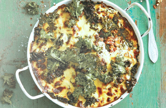 Lentil & Kale Moussaka