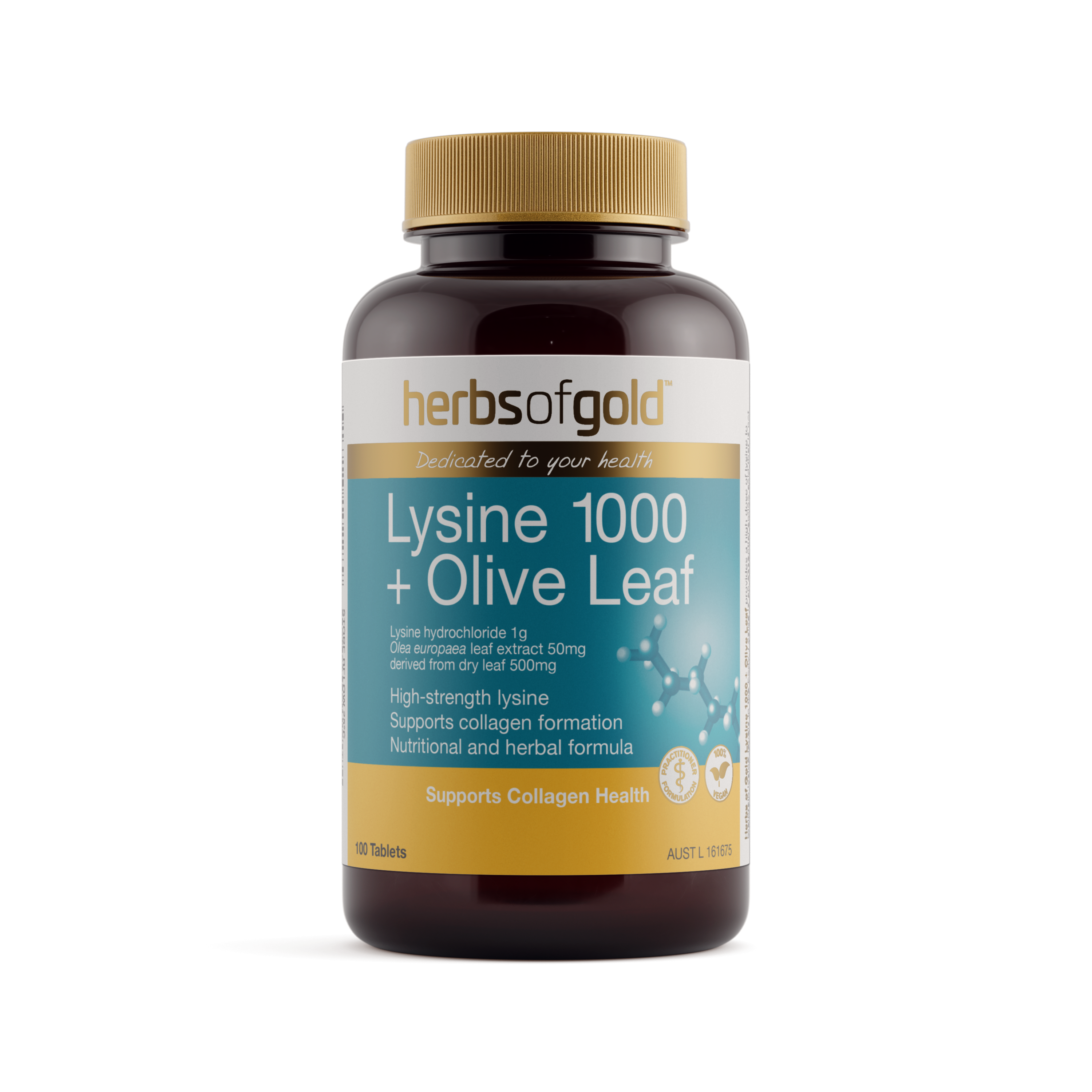 Lysine 1000 + Olive Leaf