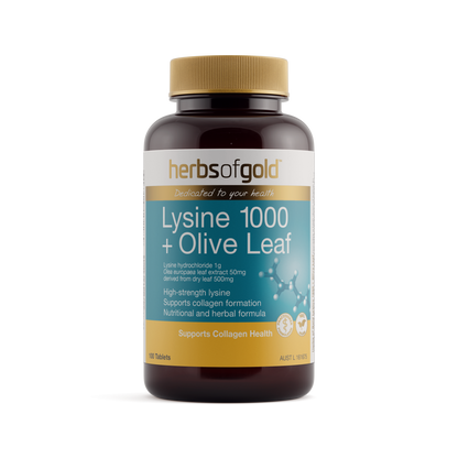 Lysine 1000 + Olive Leaf