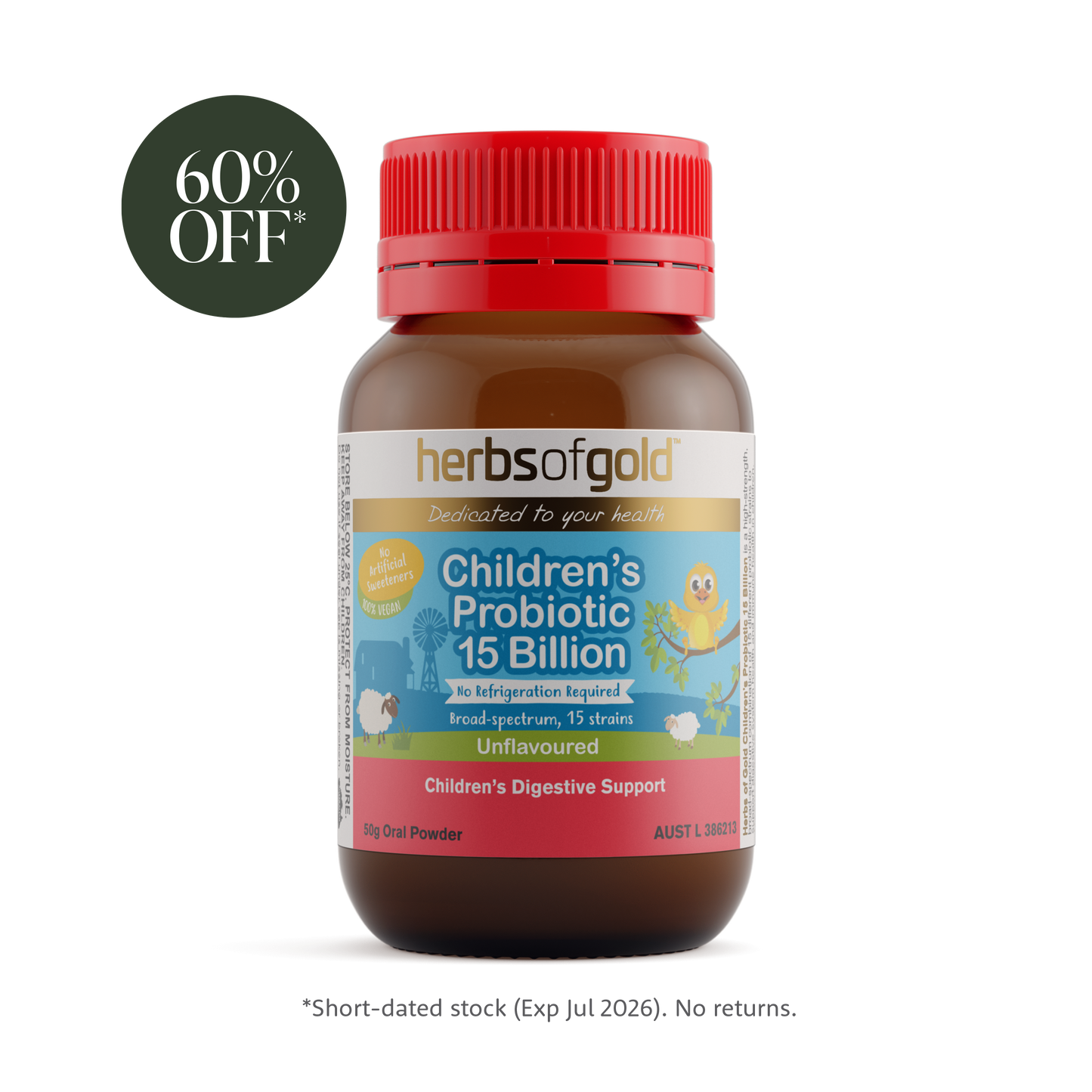 Children's Probiotic 15 Billion