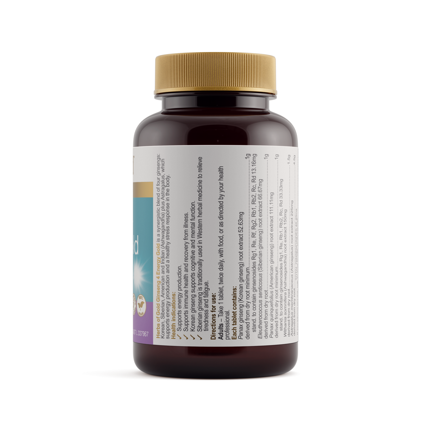 Ginseng 4 Energy Gold