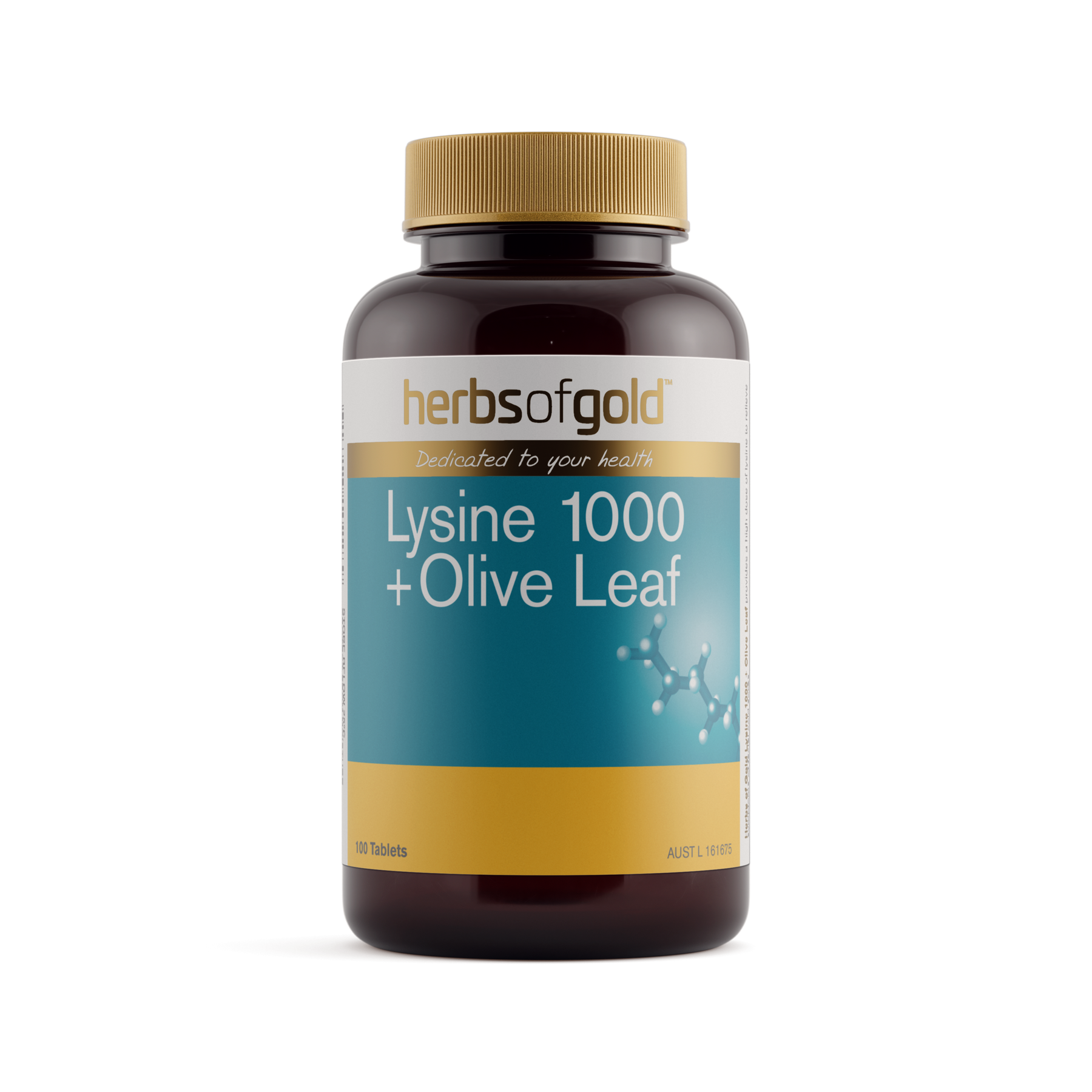 Lysine 1000 + Olive Leaf