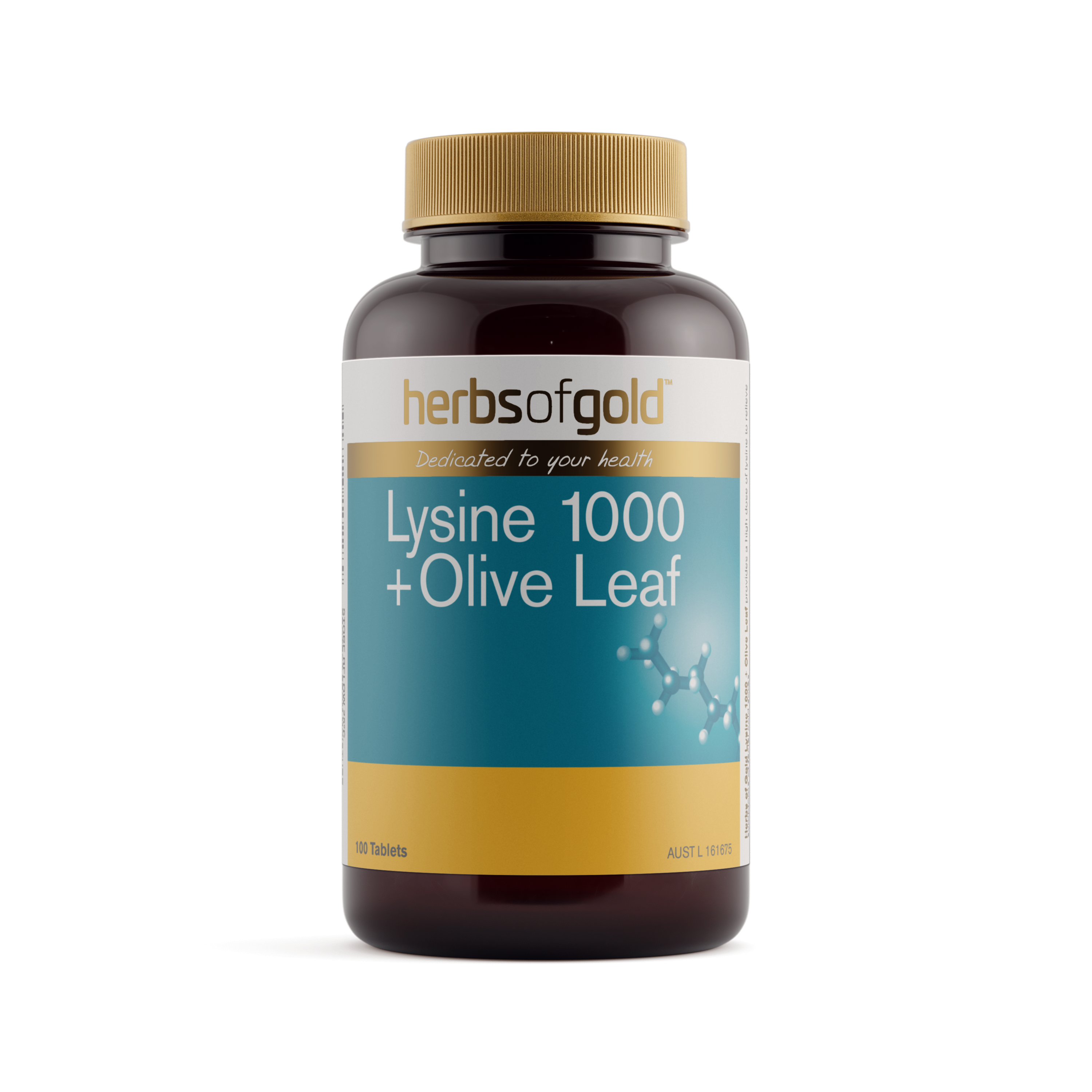 Lysine 1000 + Olive Leaf