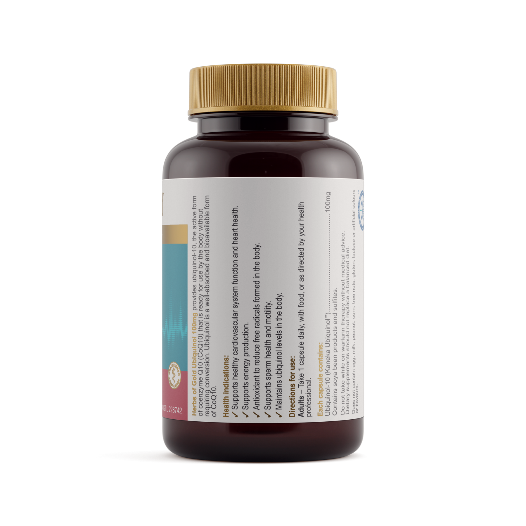 Ubiquinol 100mg