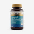 Front view of Herbs of Gold Acetyl L-Carnitine 60 capsules