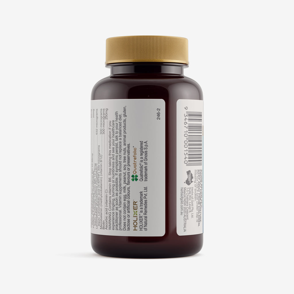 Warnings for Herbs of Gold Activated B Stress 60 tablets