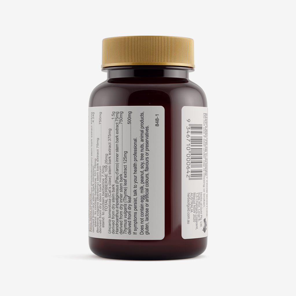 Warnings for Herbs of Gold Berberine Immunoplex 30 tablets