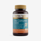 Front view of Herbs of Gold Bio Curcumin 5400 60 tablets