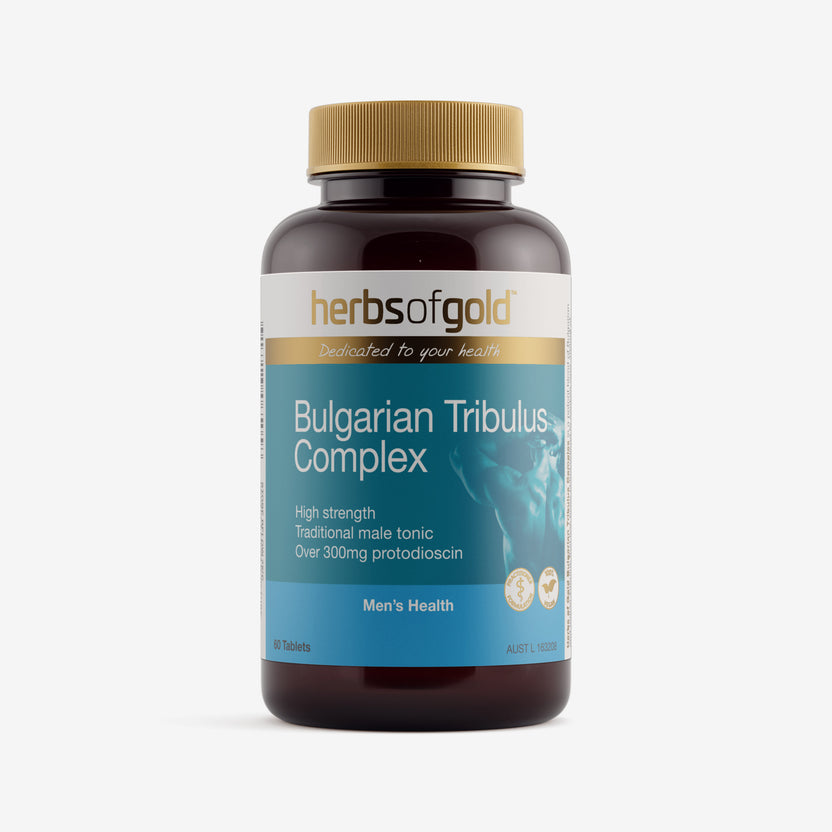 Front view of Herbs of Gold Bulgarian Tribulus Complex 60 tablets