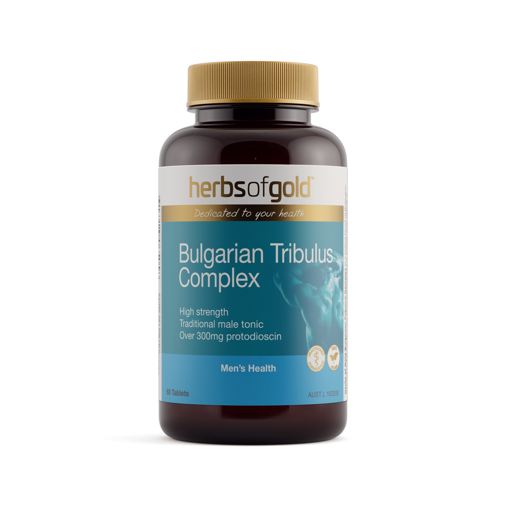 Front view of Herbs of Gold Bulgarian Tribulus Complex 60 tablets