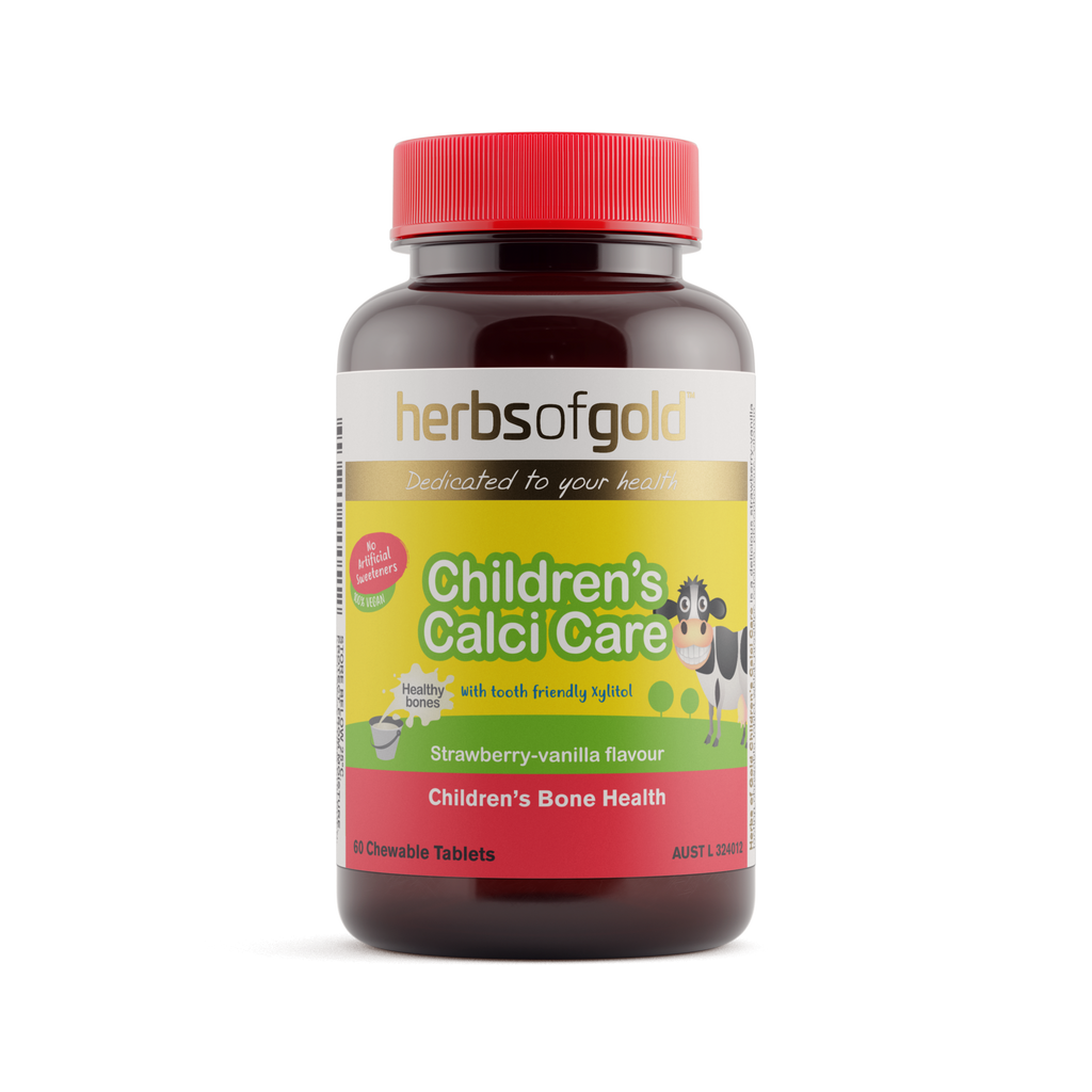 Front view of Herbs of Gold Children's Calci Care (Chewable) 60 tablets