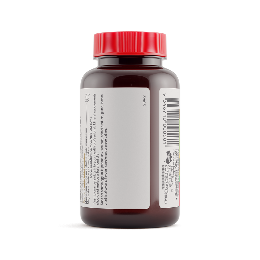 Warnings for Herbs of Gold Children's Magnesium Care (Chewable) 60 tablets