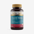 Front view of Herbs of Gold CoQ10 150Mg 60 capsules