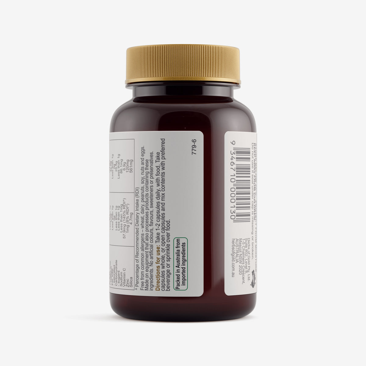 Warnings for Herbs of Gold Collagen 30 capsules