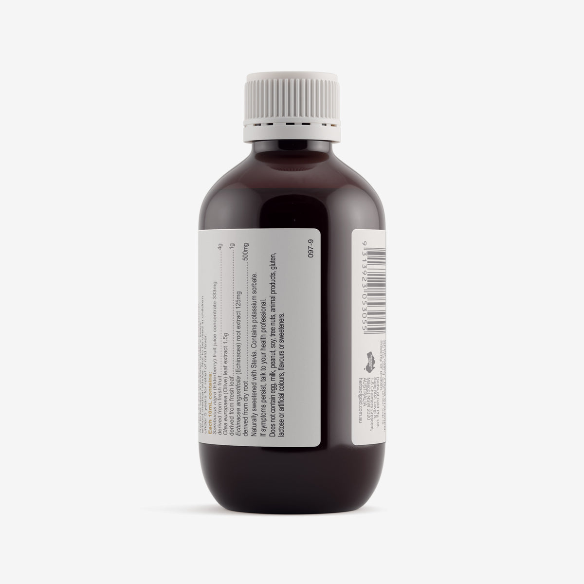 Warnings for Herbs of Gold Elderberry Echinacea & Olive Leaf 200mL