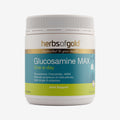 Front view of Herbs of Gold Glucosamine Max 180 tablets