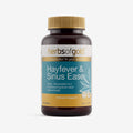 Front view of Herbs of Gold Hayfever & Sinus Ease 60 tablets