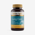 Front view of Herbs of Gold Lung Care 60 tablets