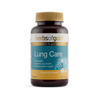 Front view of Herbs of Gold Lung Care 60 tablets