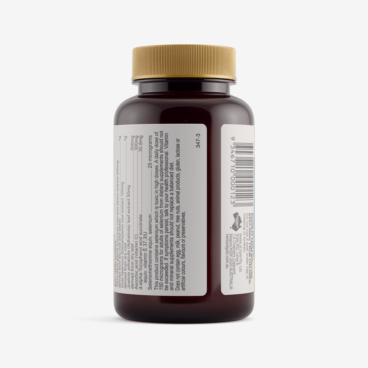 Warnings for Herbs of Gold Lung Care 60 tablets