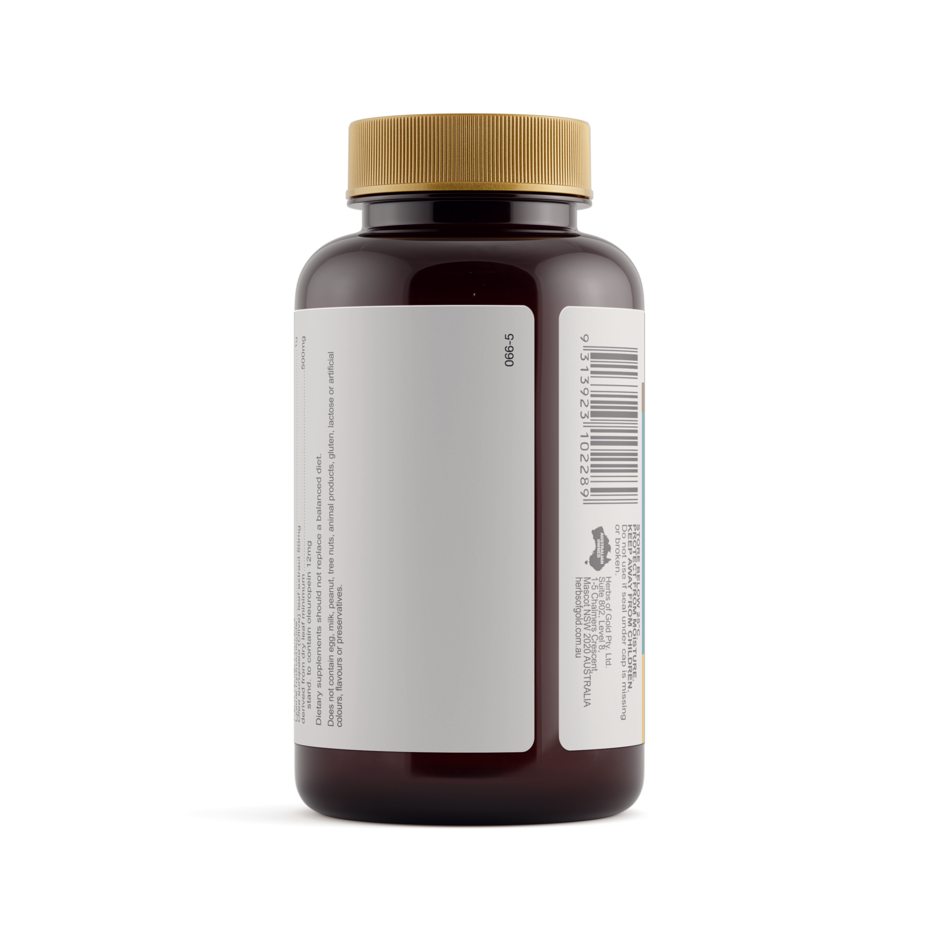 Warnings for Herbs of Gold Lysine 1000 + Olive Leaf 100 tablets
