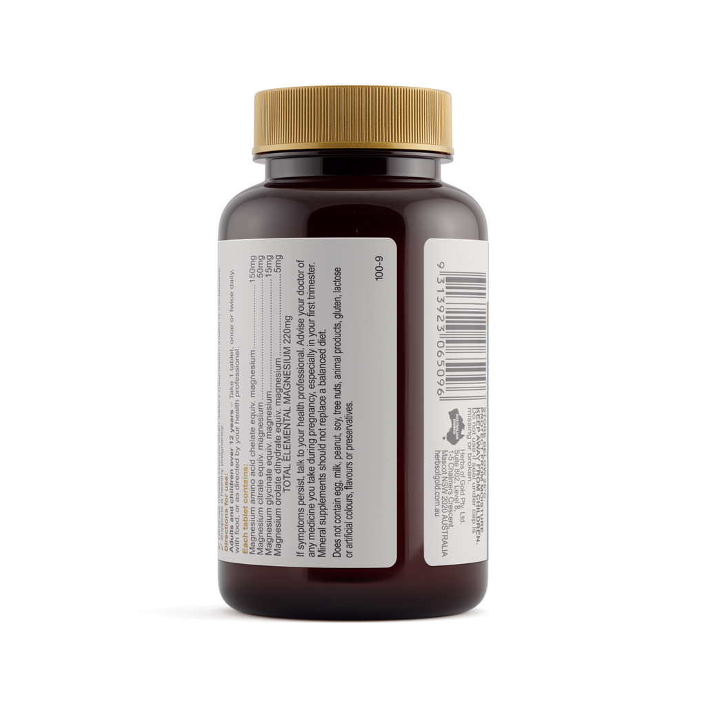 Warnings for Herbs of Gold Magnesium Forte 60 tablets
