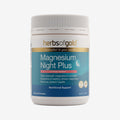 Front view of Herbs of Gold Magnesium Night Plus 300g