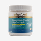 Front view of Herbs of Gold Magnesium Powder High Strength 300g