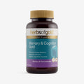 Front view of Herbs of Gold Memory & Cognition Gold 60 tablets