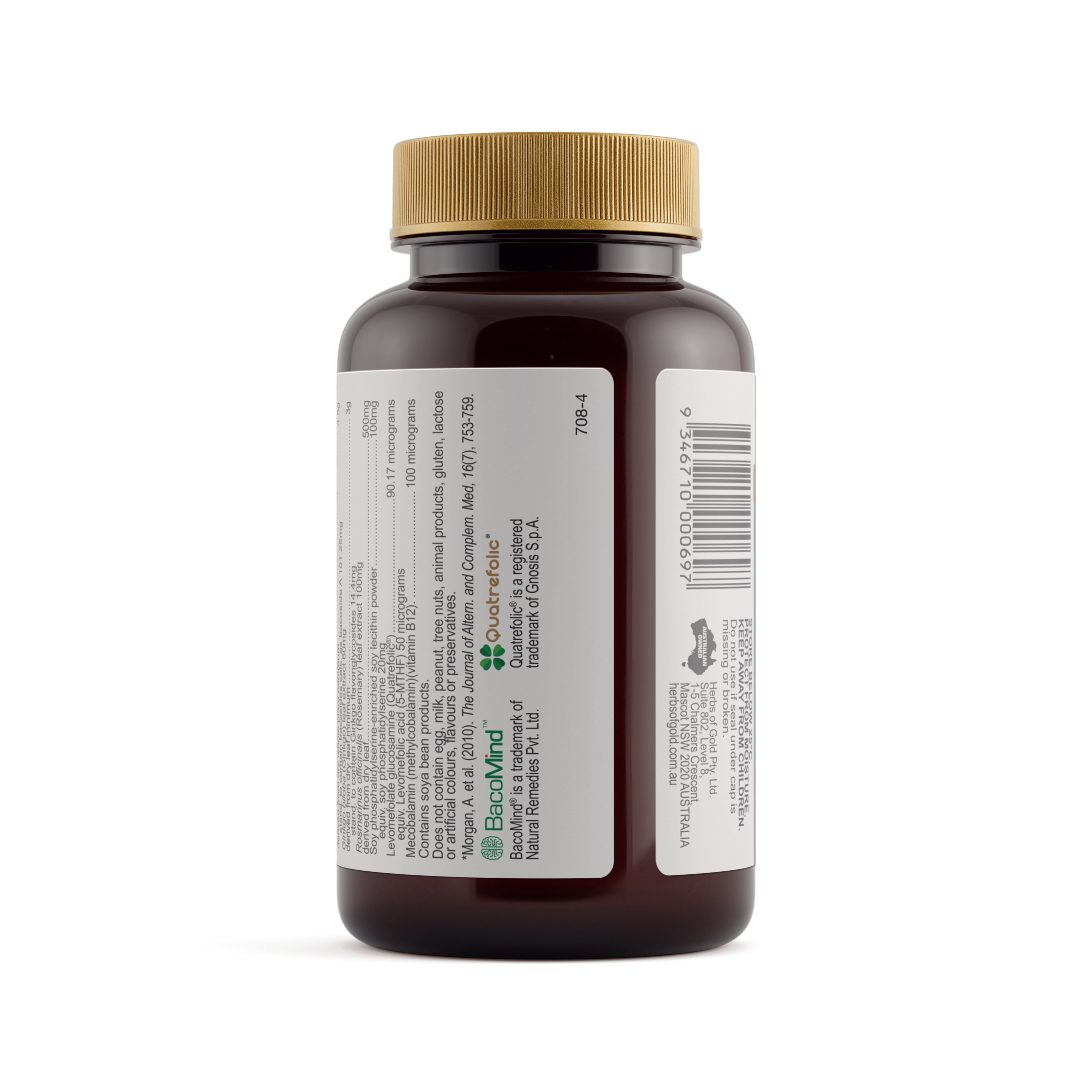Warnings for Herbs of Gold Memory & Cognition Gold 60 tablets