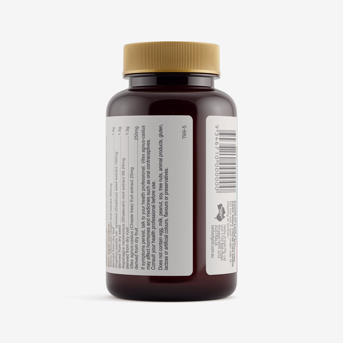 Warnings for Herbs of Gold Menopause Relief 60 tablets