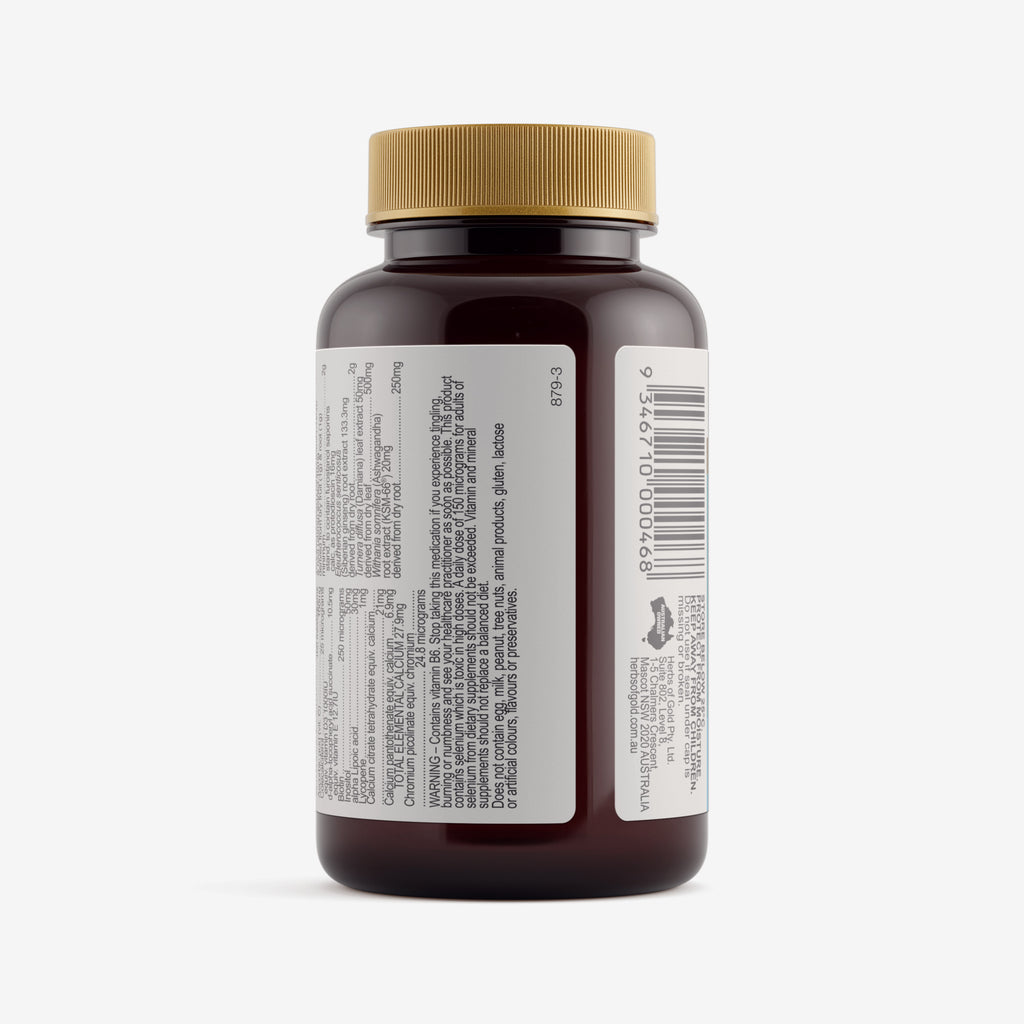 Warnings for Herbs of Gold Men's Multi + 60 tablets