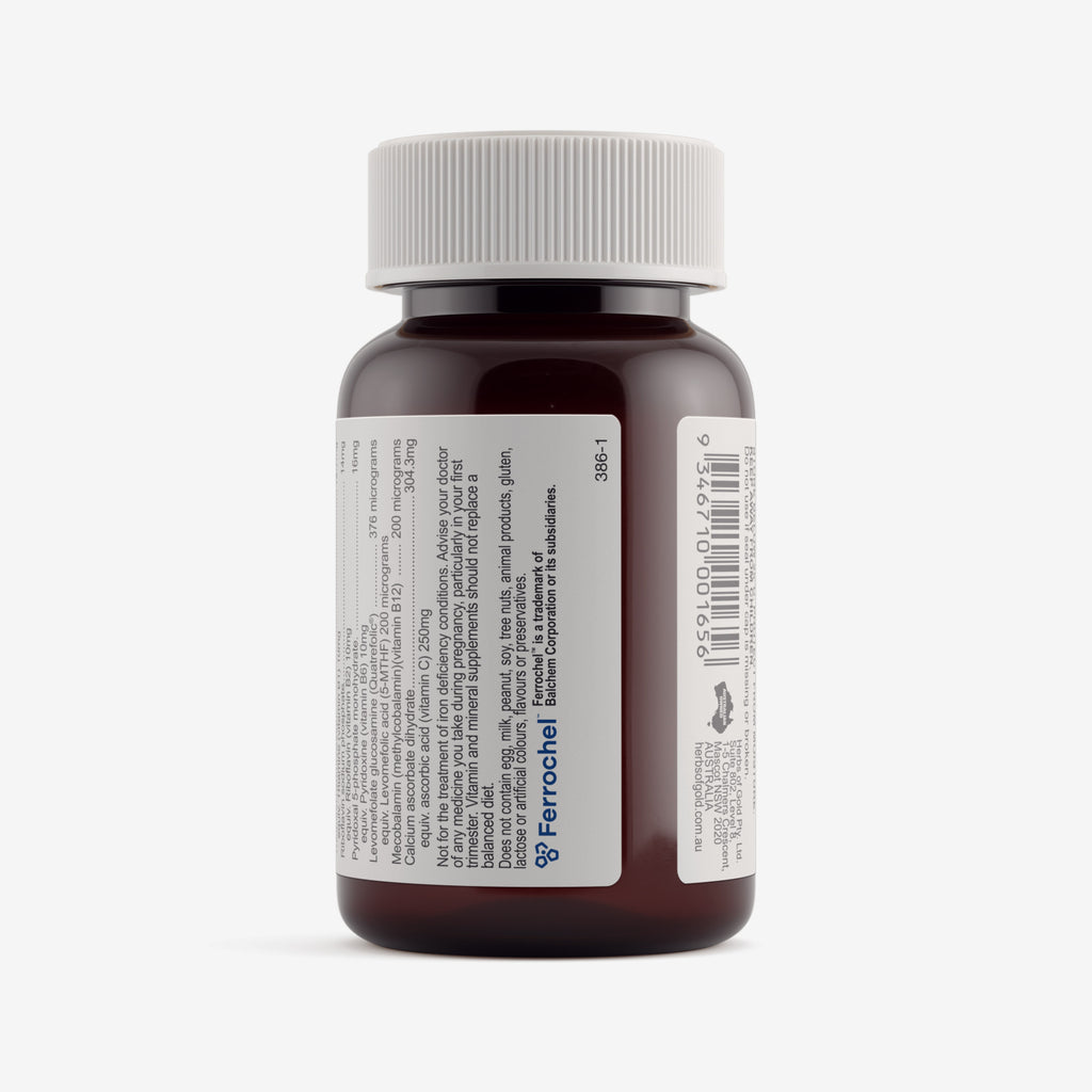 Warnings for Herbs of Gold Organic Iron Max 30 capsules
