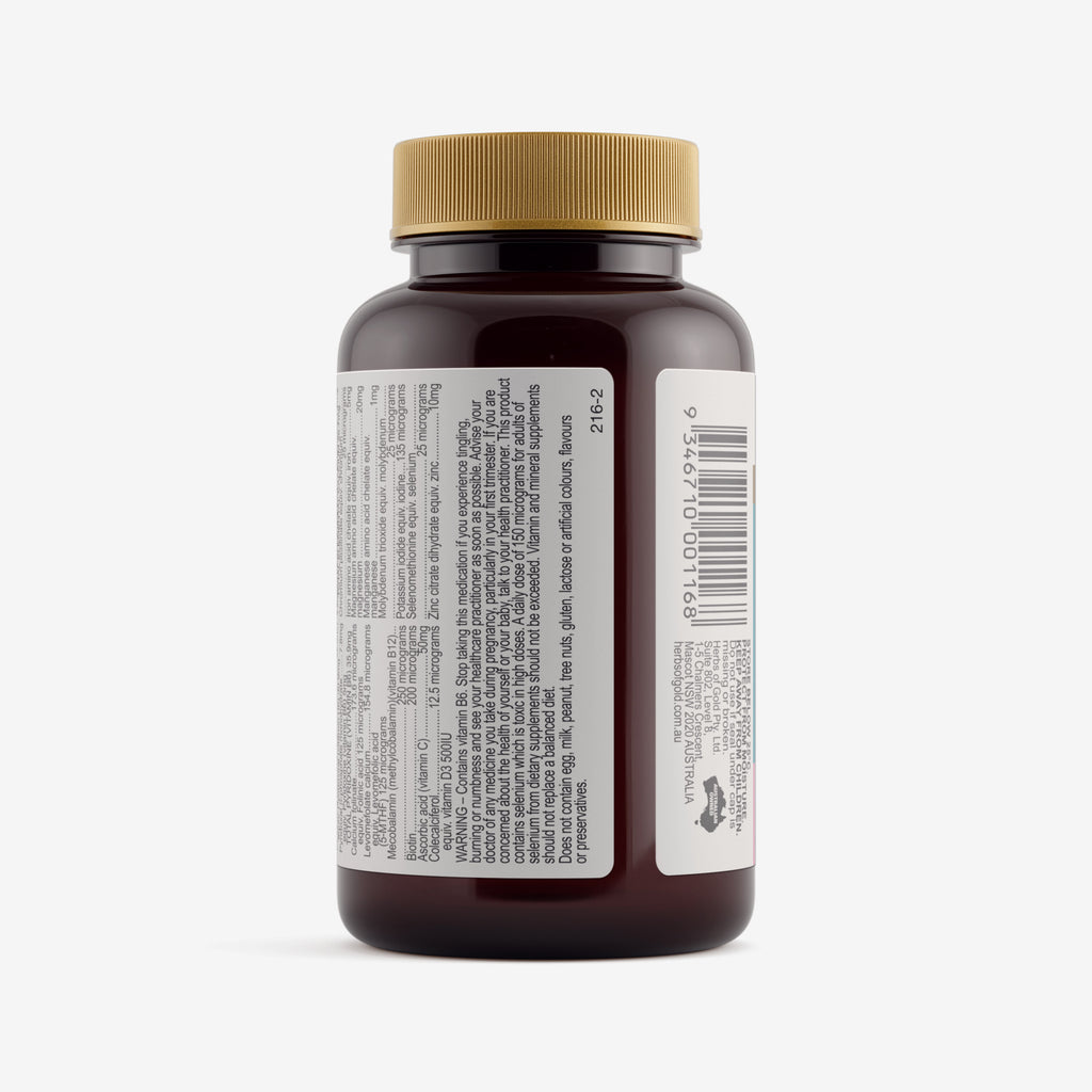 Warnings for Herbs of Gold Pregnancy Plus 1-2-3 60 tablets