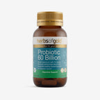 Front view of Herbs of Gold Probiotic 60 Billion 60 capsules