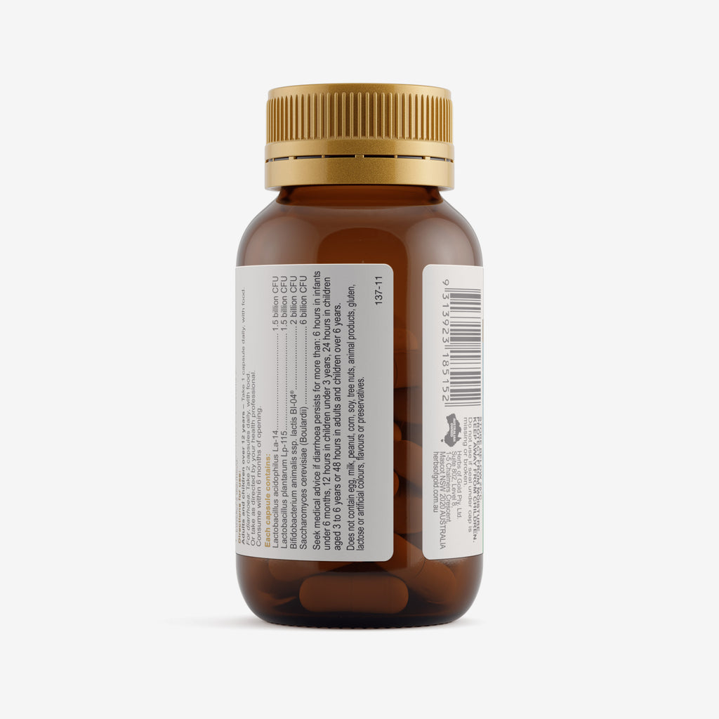 Warnings for Herbs of Gold Probiotic + SB 60 capsules