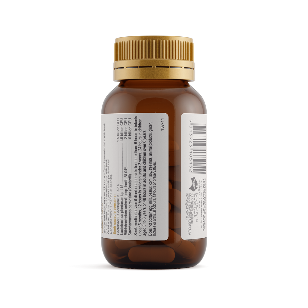 Warnings for Herbs of Gold Probiotic + SB 60 capsules