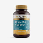 Front view of Herbs of Gold Quercetin Complex 60 capsules