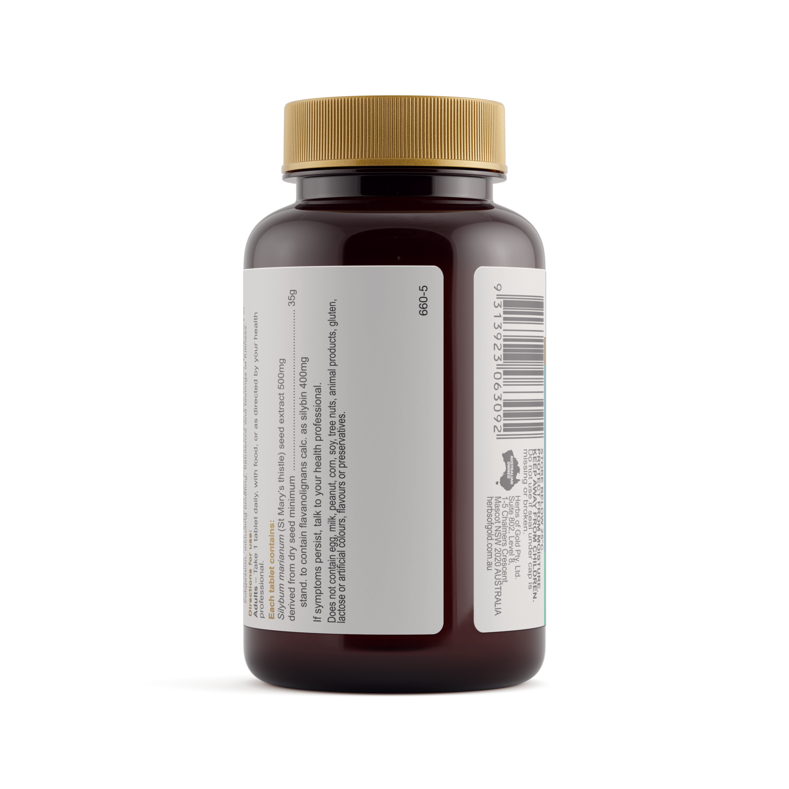 Warnings for Herbs of Gold St Mary's Thistle 35 000 60 tablets