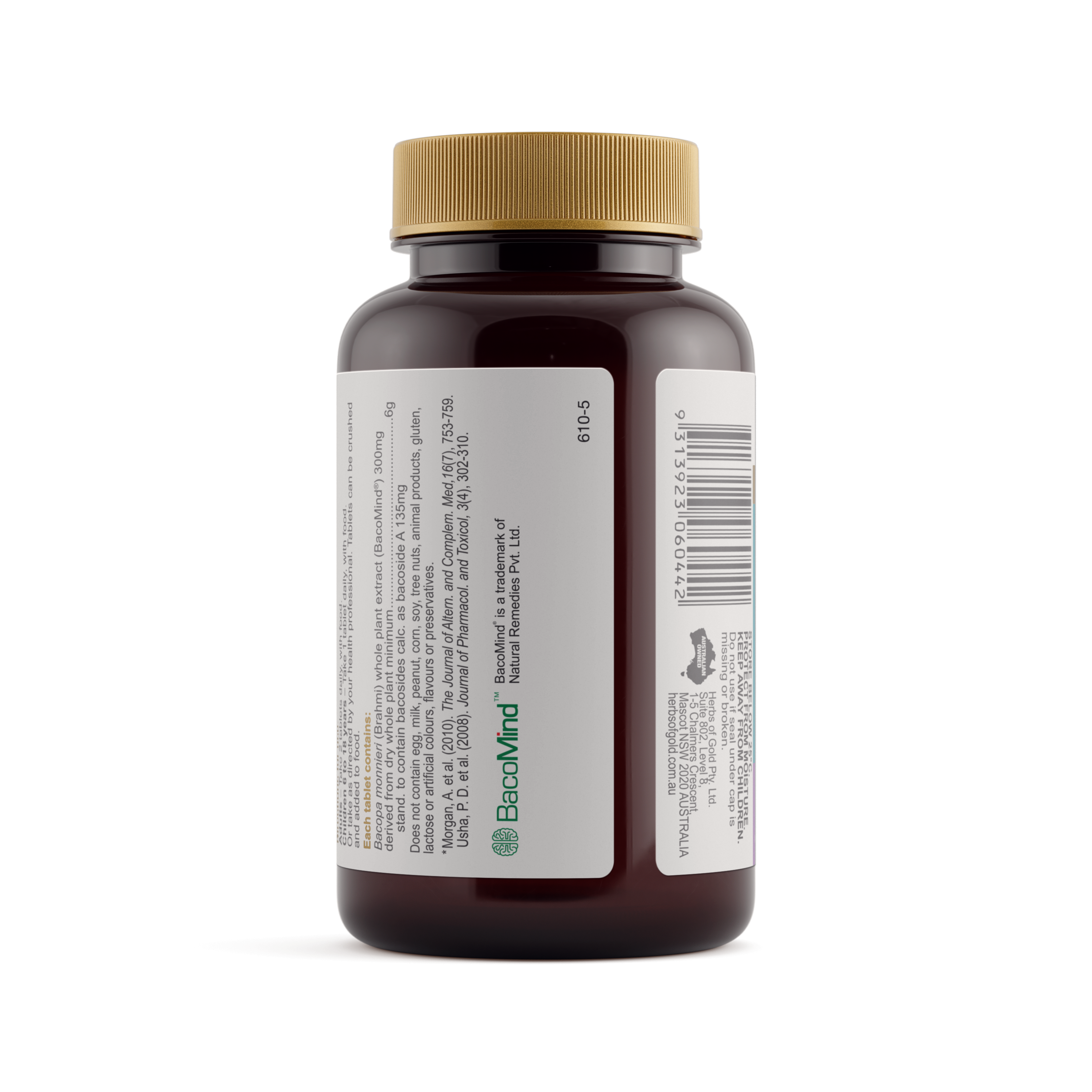 Warnings for Herbs of Gold Super Brahmi 6000 60 tablets