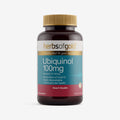 Front view of Herbs of Gold Ubiquinol 100mg 60 capsules