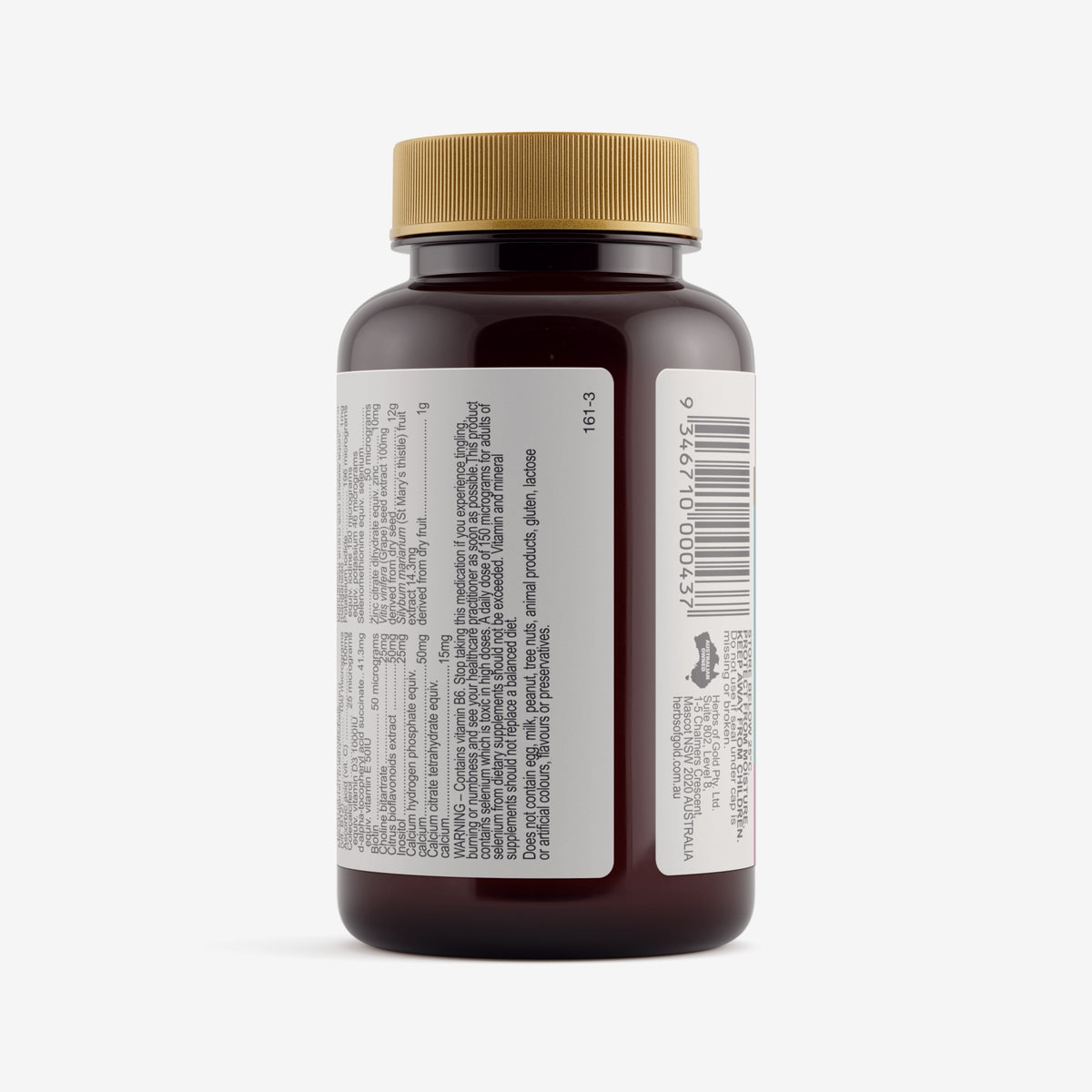Warnings for Herbs of Gold Women's Multi + 60 tablets