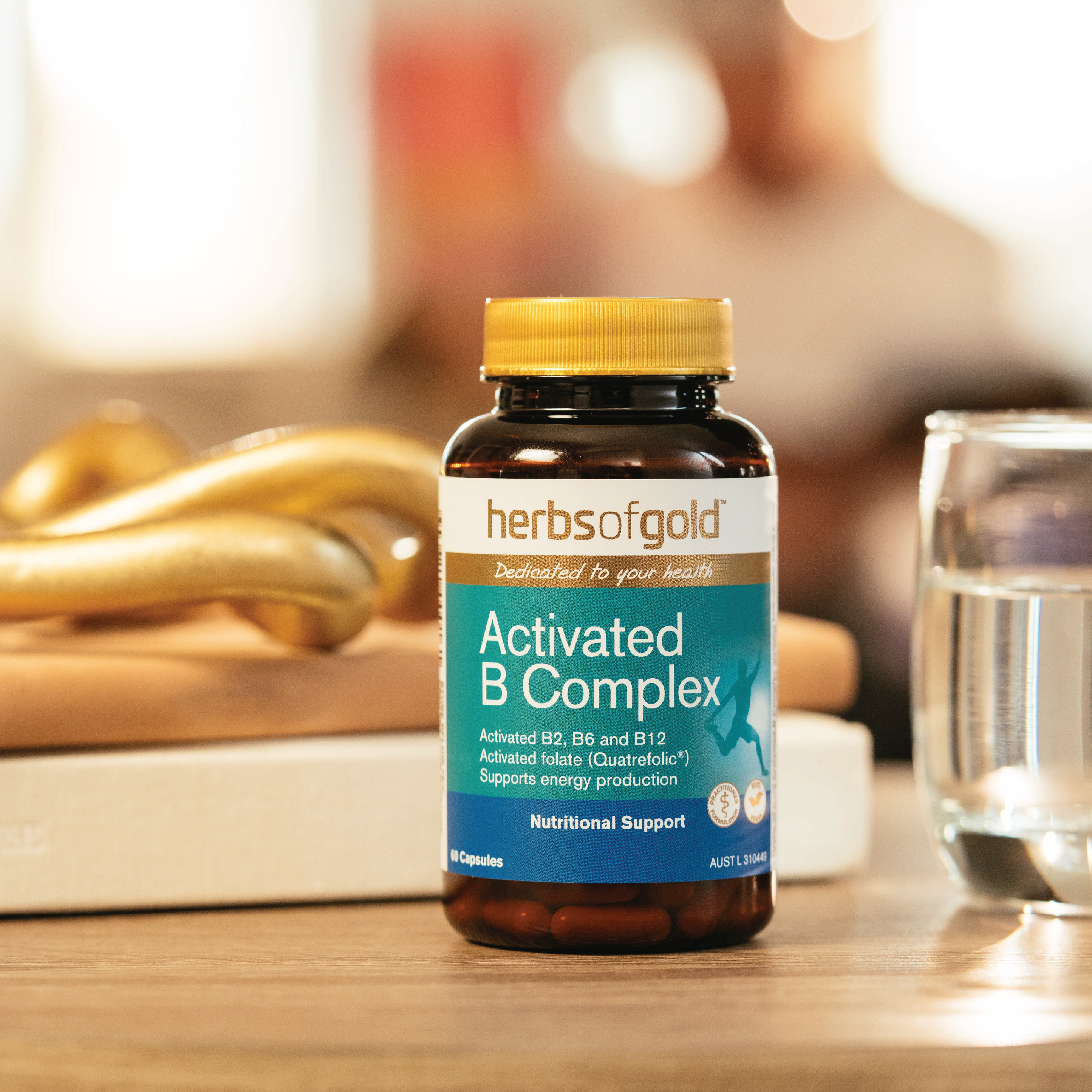 Activated B Complex – Herbs Of Gold